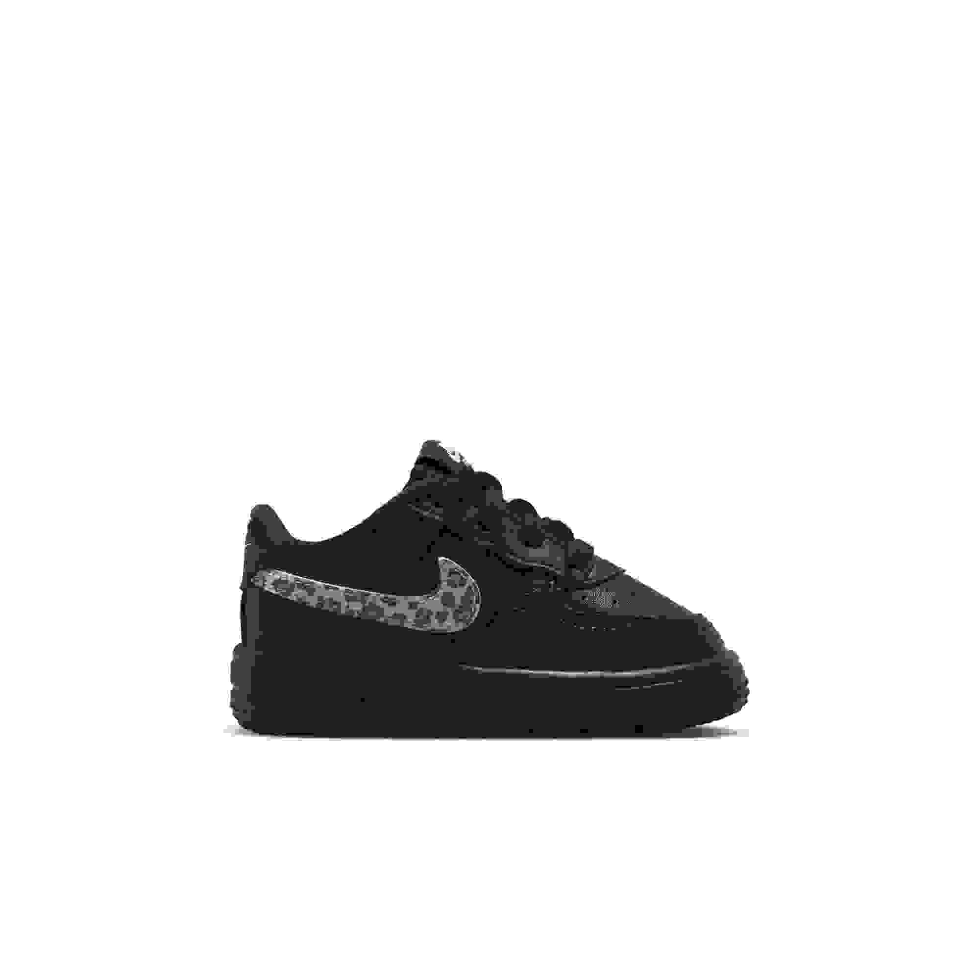 Nike Air Force 1 Low Cheetah Toddler Girls' "Black/White" Shoe